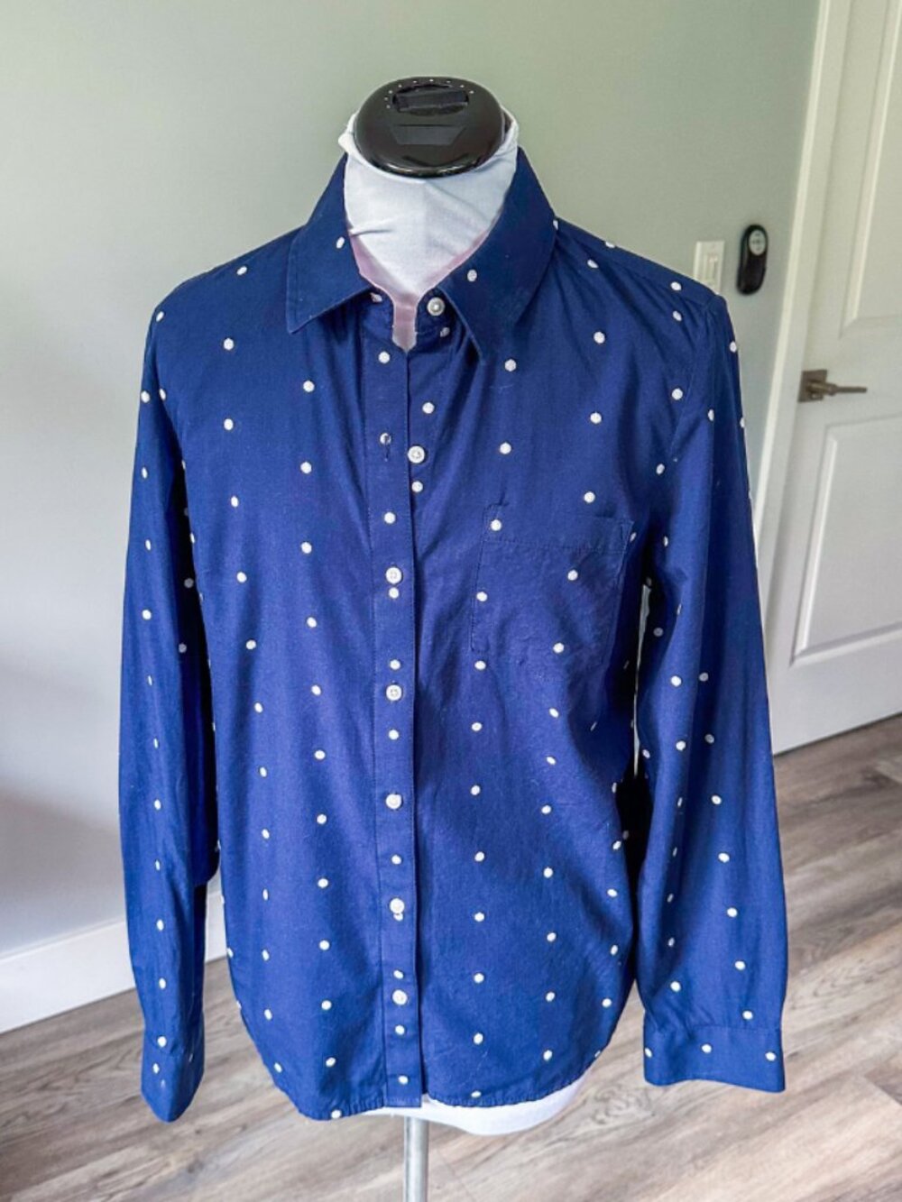 Tommy Hilfiger Navy Button Down Shirt